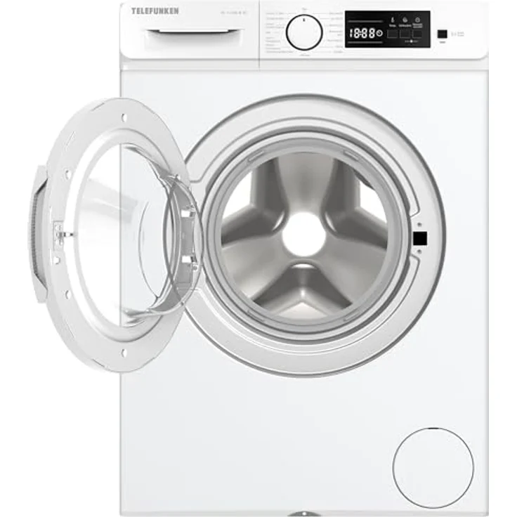Telefunken W-7-1200-B-W, 7kg Frontlader Waschmaschine mit 1200 U/Min, Inverter Motor, AquaStop und Schontrommel, weiß – Bild 2