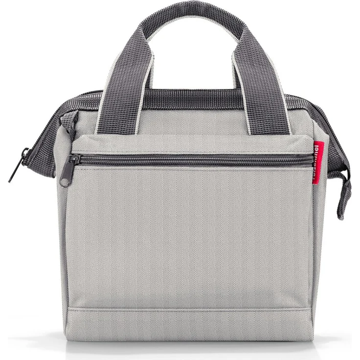 REISENTHEL® Einkaufsshopper allrounder cross herringbone grey, allrounder cross – Bild 1