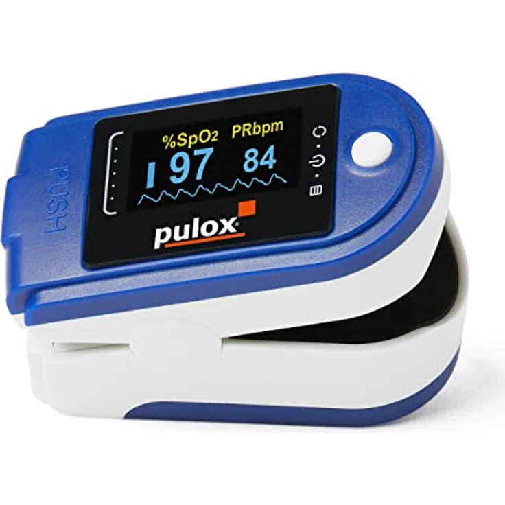Pulsoximeter Pulox PO-250 mit LCD Farbdisplay, Software und Zubehör – Bild 4
