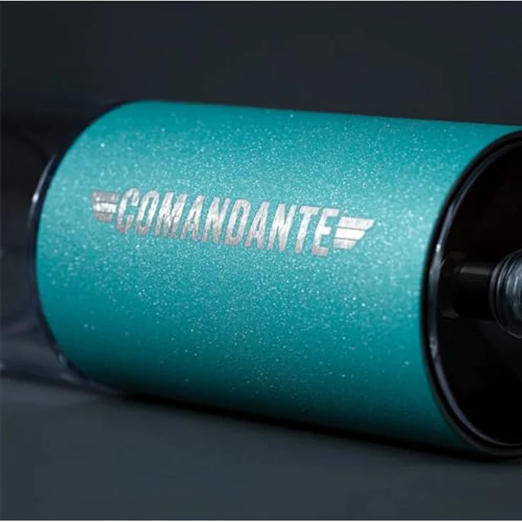 Comandante C40 MK4 Nitro Blade Alpine Lagoon Edelstahl Hand-Kaffeemühle, konisches Edelstahlmahlwerk manuelle Kaffeemühle – Bild 5