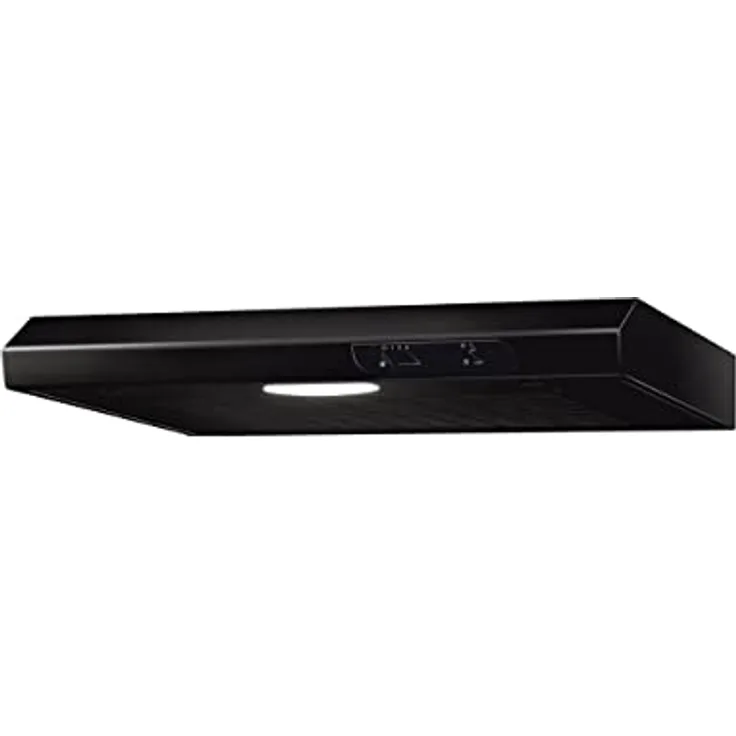 respekta Dunstabzugshaube Unterbauhaube Abzugshaube Unterbau 60 cm schwarz