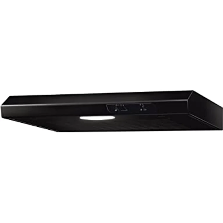 respekta Dunstabzugshaube Unterbauhaube Abzugshaube Unterbau 60 cm schwarz – Bild 1