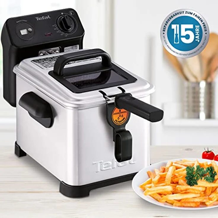 Tefal Fritteuse Filtra Pro fr5160 nur Fritteuse, 1,3 kg, 4 l, 150 °C, 190 °C, Single – Bild 3