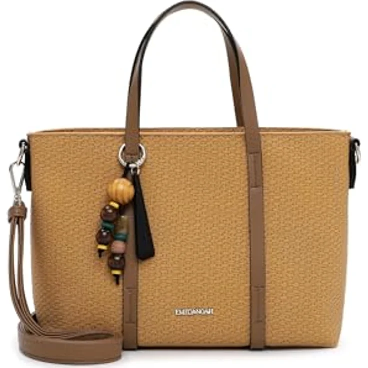EMILY & NOAH Shopper E&N Johanna, Damenhandtasche mit geprägter Oberfläche, zwei Tragegriffen und abnehmbarem Umhängeriemen – Bild 1