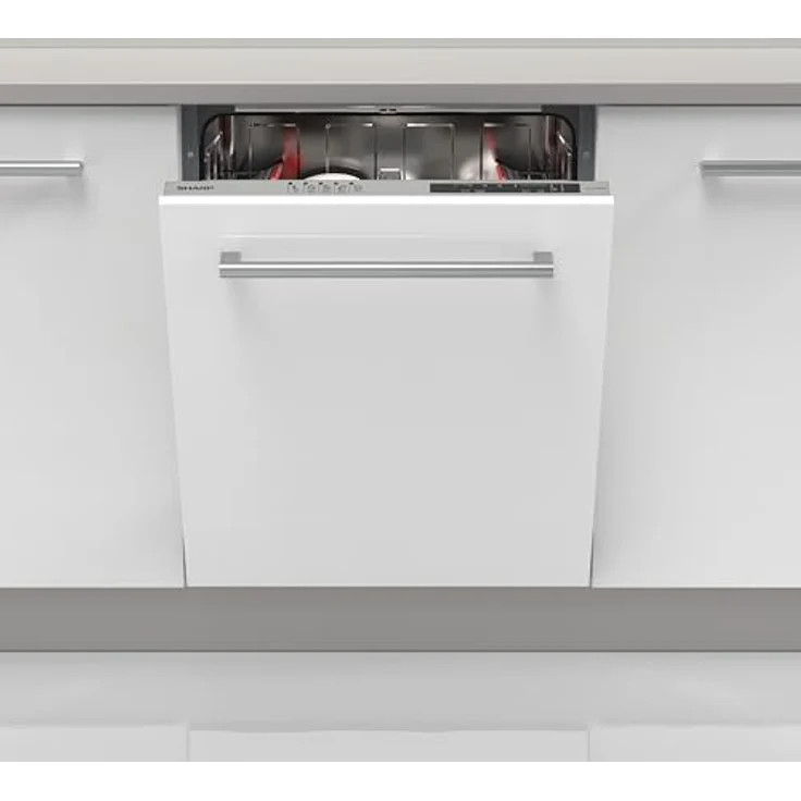 Sharp QW-NI14I47DX-DE vollintegrierter Geschirrspüler, 5 Programme, AquaStop, 60 cm – Bild 3