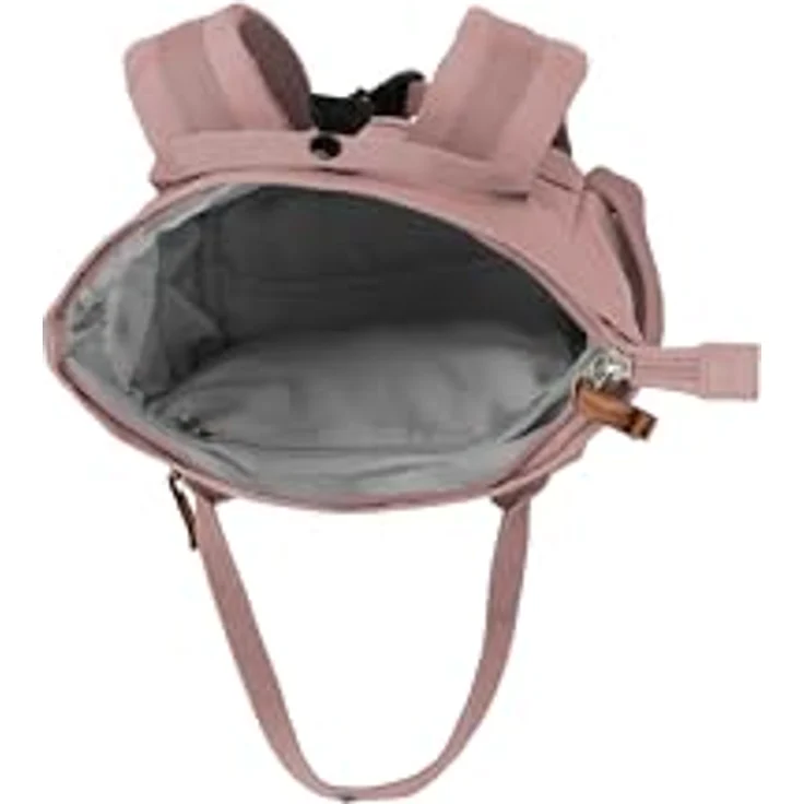 Travelite Basics City Rucksack, 27 cm, pink, 100% Polyester, kompakte Größe 20 cm x 10 cm – Bild 6