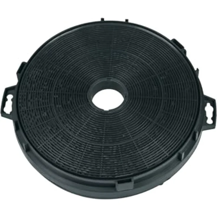 Gorenje 663154 Kohlefilter AH021, runder Aktivkohlefilter 210mmØ mit Befestigungssatz, schwarz – Bild 2