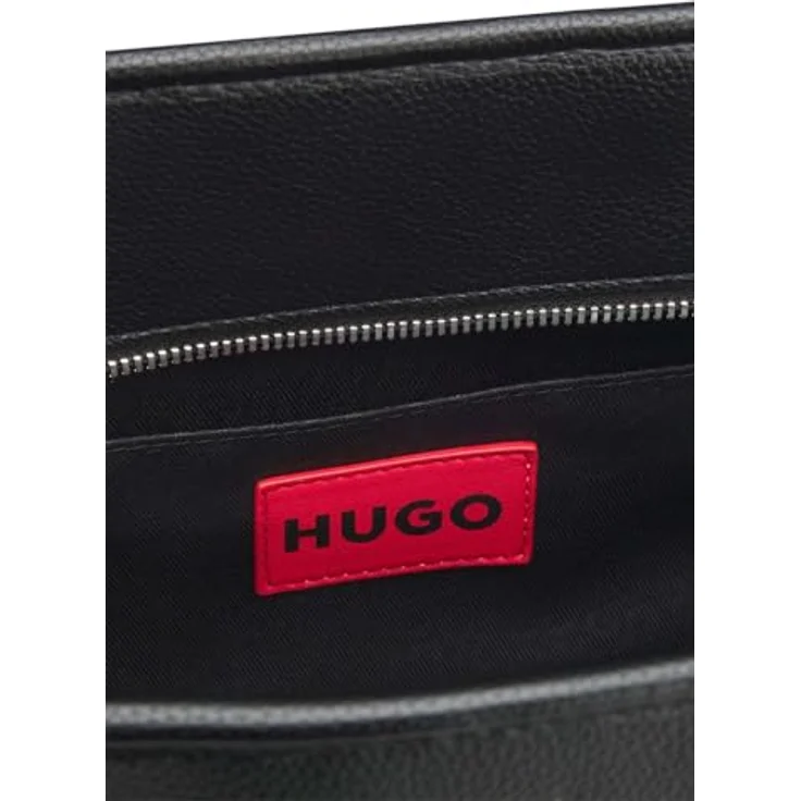 HUGO Shopper Chris 2.0 Tote, große Damen Henkeltasche aus Polyester und Lederimitat, mit Reißverschluss, 50x31,5x17,5 cm – Bild 2