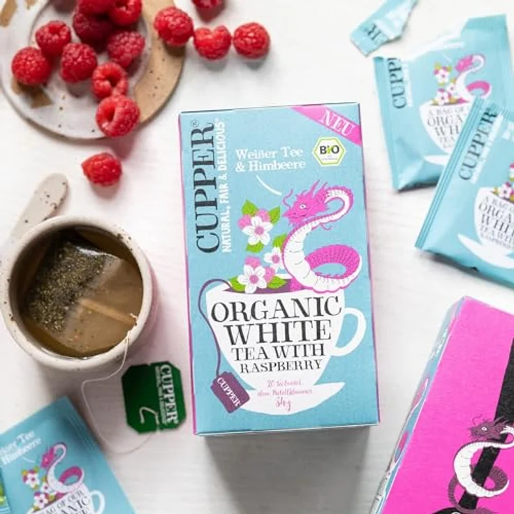 Cupper Bio Organic White Tea with Raspberry – Bild 5