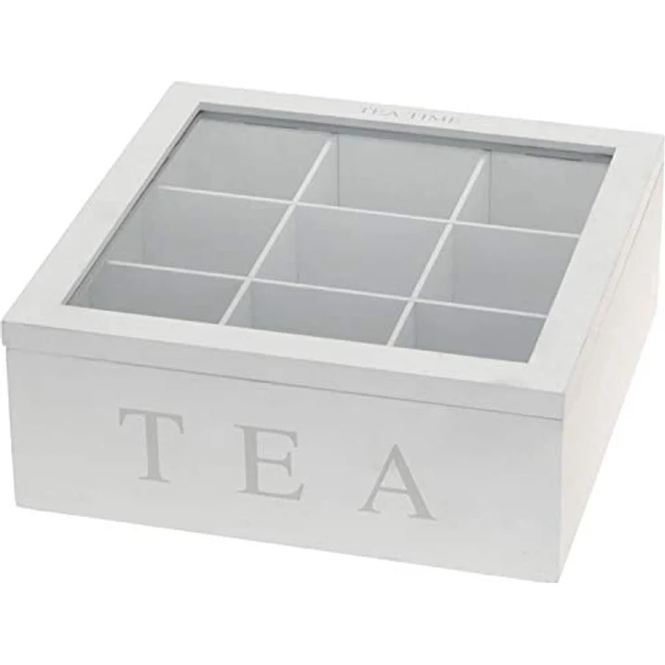 Home & styling collection Teebox, MDF, 9 Fächer – Bild 2