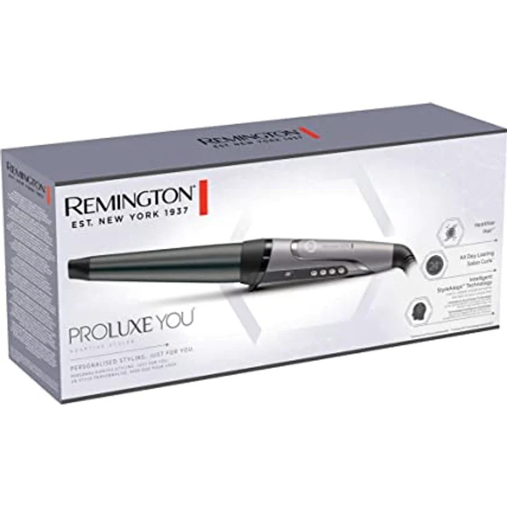 Remington PROluxe™ You CI98X8 Lockenstab, Keramik-Beschichtung, Memory Funktion, 2 StyleAdapt™ Nutzerprofile, konisch 19-32 mm – Bild 5