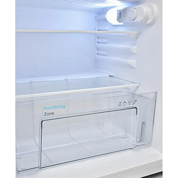 Sharp SJ-UD121T2W-EU Minikühlschrank mit Gefrierfach, 121L Nutzinhalt, 17L Gefrierraum, stufenlose Temperaturregelung, LED Innenbeleuchtung, Weiß – Bild 4