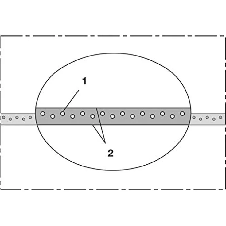 OTTO NORFLEX® Druckschlauch 50er Pack, PVC 440, Innen-Ø 5mm, transparent, für Wohnwagen, Yachten und Sanitärinstallationen – Bild 2