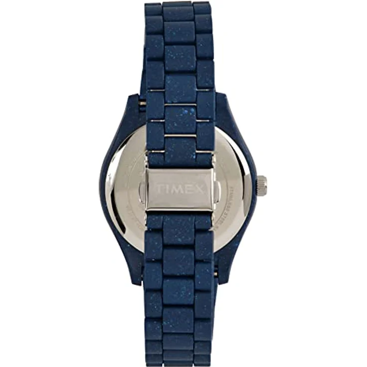 Timex Peanuts Herren-Armbanduhr TW2V53300, 41 mm, blaues Armband, blaues Zifferblatt, wasserfest bis 30 m – Bild 3