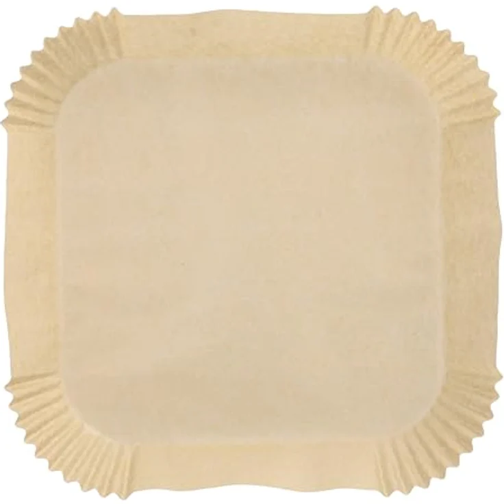 PAPSTAR 100 Backpapiere 20 cm x 20 cm x 4,5 cm braun für Heißluftfritteusen – Bild 4