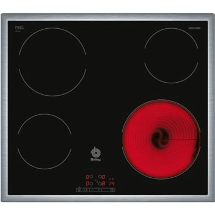 Platte aus Glaskeramik Balay 3EB720XR 60 cm Schwarz (4 kochbereiche), Kochplatte, Betriebsart elektrisch – Bild 2