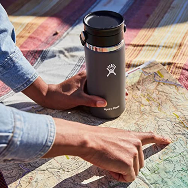Hydro Flask Wide Mouth Flex Sip Lid black – Bild 6