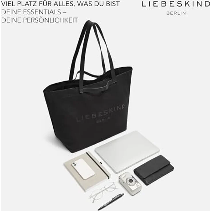 Liebeskind Berlin Shopper Aurora AURORA POOL PRINT, Einkaufstasche mit Logoprägung, Textil, pool Farbe, 39x36x18 cm - Preisvergleich – Bild 8