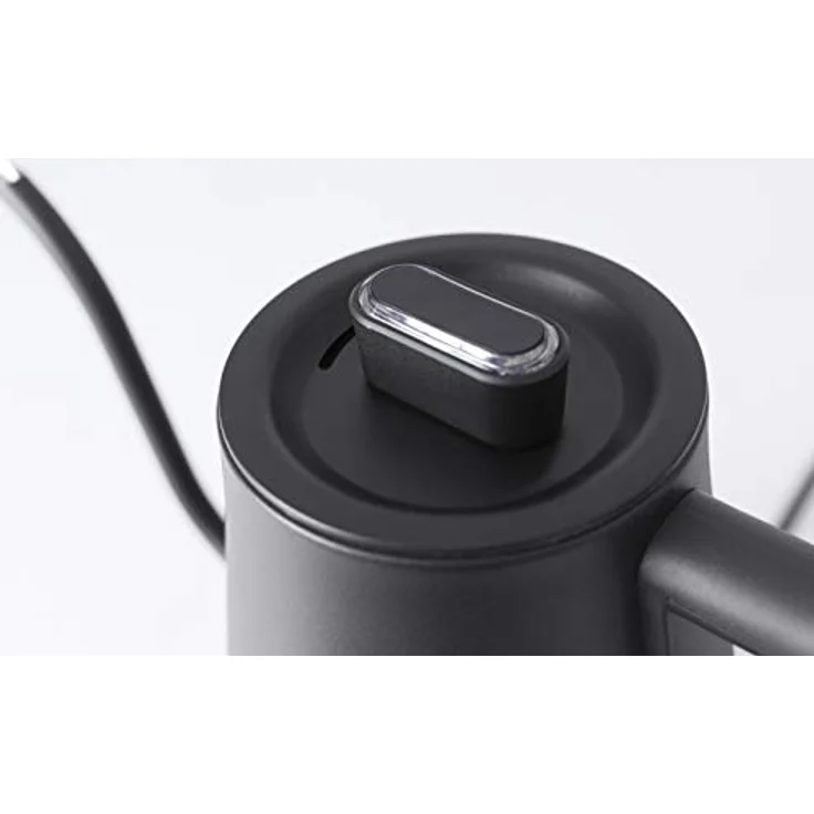 Caso 1877 Coffee Classic Kettle-Elektrischer Edelstahl-Innenraum, Hochwertiges matt schwarzes De Wasserkocher 18-8, 600 milliliters – Bild 5