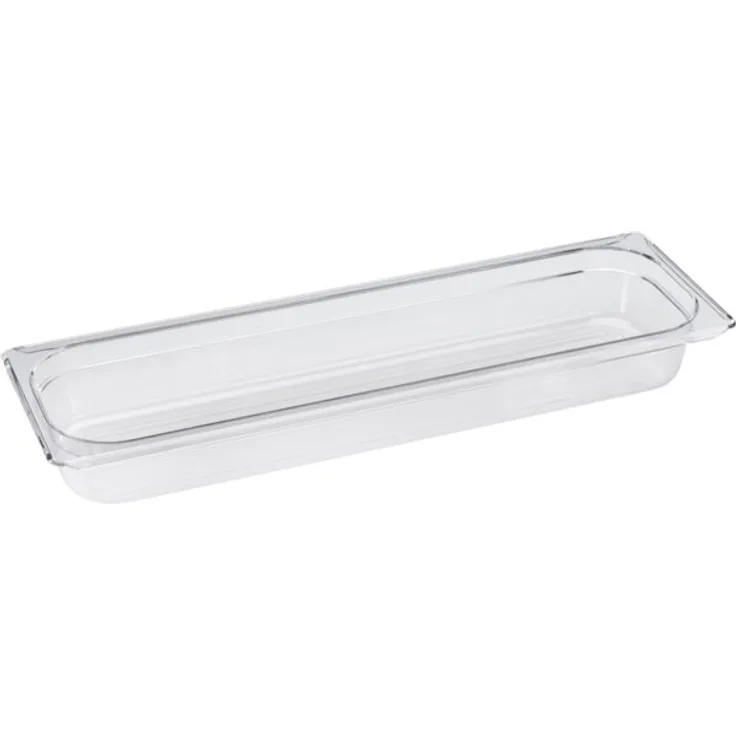 Blanco B.PRO GN-Behälter 2/4 aus Polycarbonat, 5,20 Liter, Tiefe 100 mm, transparent