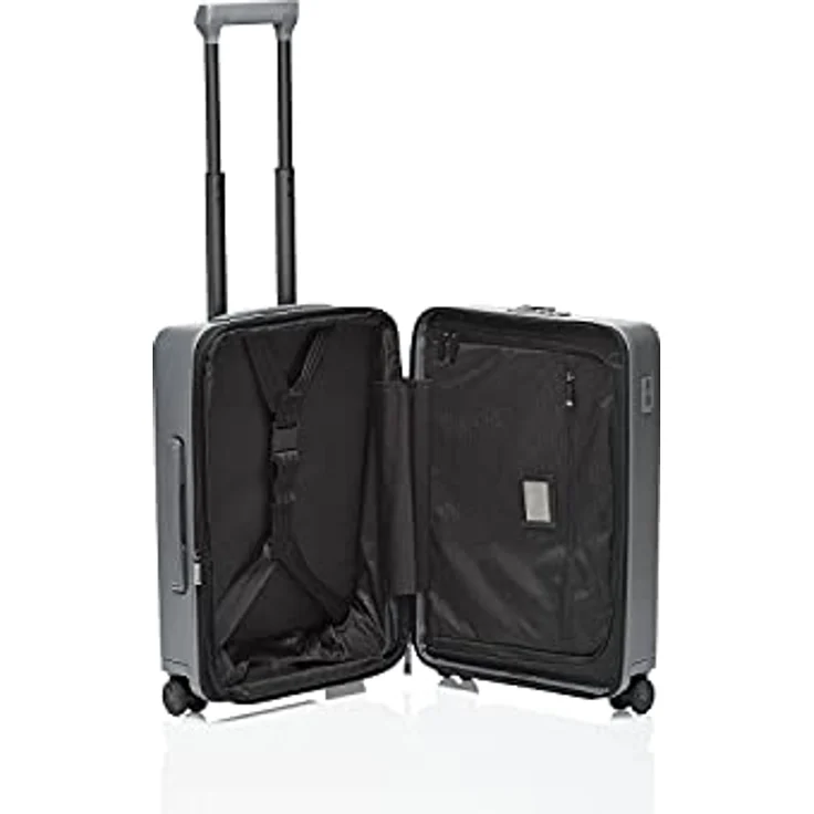 Bric's 4W Business Trolley S Porsche Design Hartschalenkoffer Roadster, Handgepäckkoffer mit 4 Rollen, Ultraleicht, USB-Anschluss, TSA-Verschluss, 38x55x23/27 cm, Dunkelblau-Matt – Bild 5