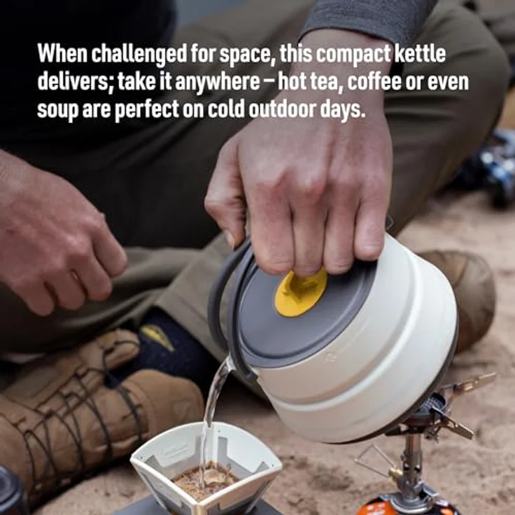 Sea to Summit - Frontier Kettle 1,1L - Ultraleichter Campingkessel in Blau - Faltbar & Platzsparend - BPA-frei - 201 g – Bild 2
