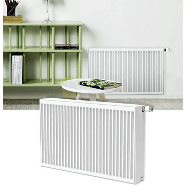 Belrad Typ 33 900x1200 mm Universalheizkörper Kompakt & Ventilheizkörper - Reinweiß Ral 9016 – Bild 2
