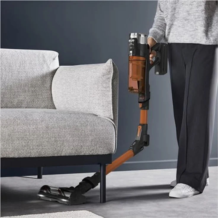 Rowenta XForce Flex 13.60 Akku-Stielstaubsauger, Anniversary Edition mit 150W Leistung und 60 Minuten Laufzeit, schwarz – Bild 3