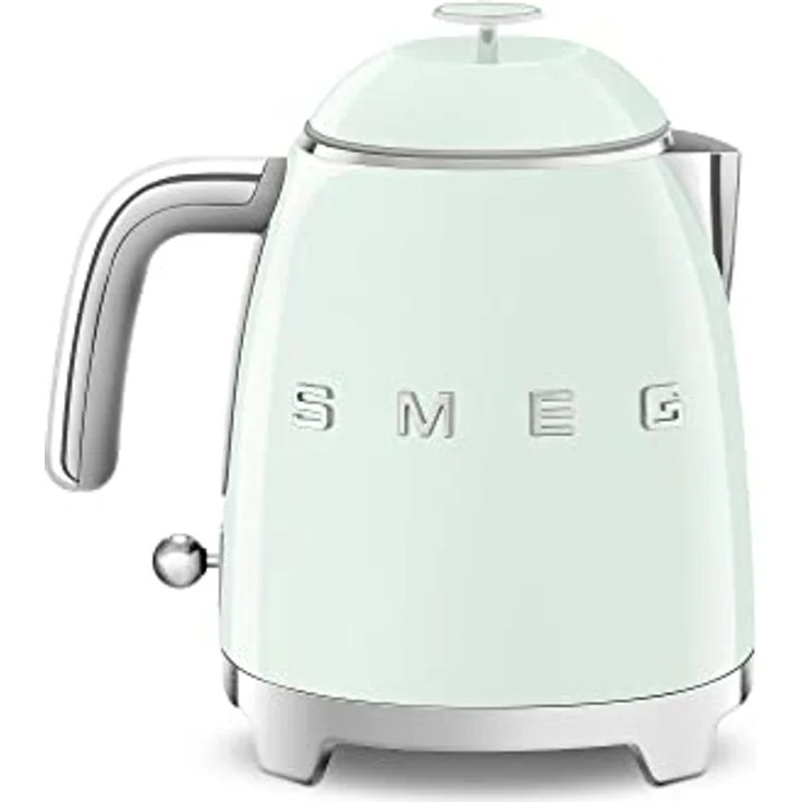 Smeg KLF05PGEU Wasserkocher Mini 50's Style, 1400W, 0,8 L, Kunststoff, Wasserstandsanzeige, pastellgrün – Bild 6