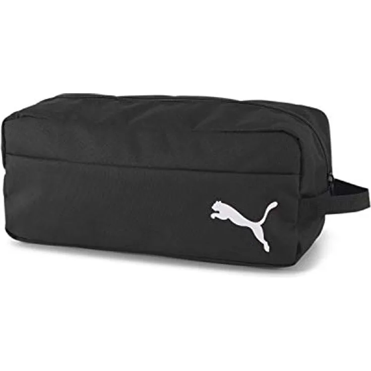 PUMA teamGOAL 23, Unisex Umhängetasche aus Polyester mit Reißverschluss und kontrastfarbigem Logo-Print