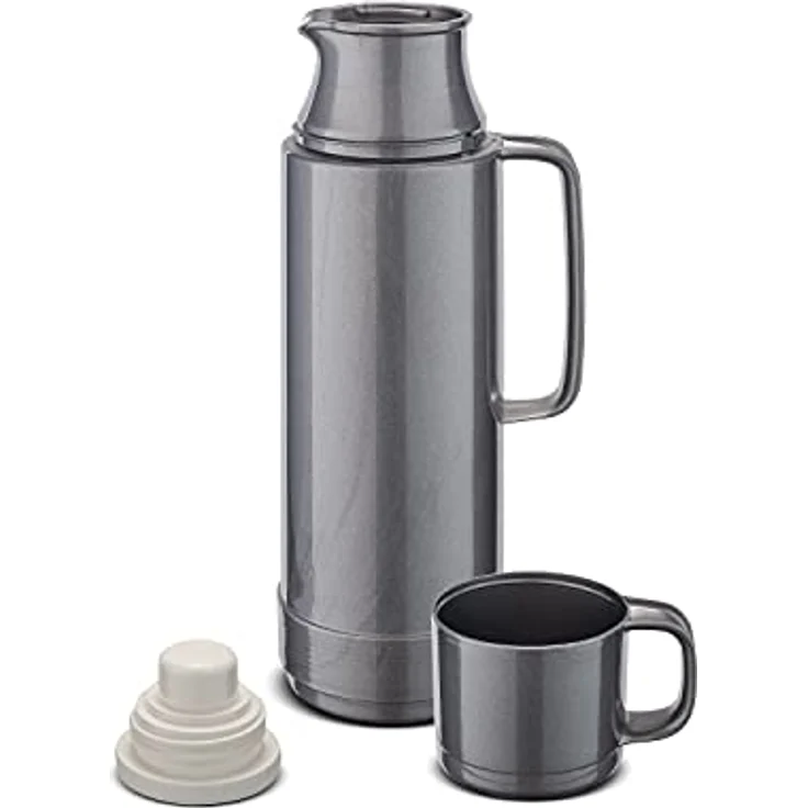 Rotpunkt Andreas 80, silverlight Thermoflasche Grau 0,75 L – Bild 4