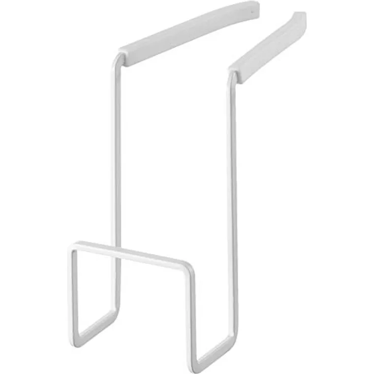 YAMAZAKI Home Wasserhahn Aufhängen – Küchen-Organizer für Spüle | Stahl | Schwammhalter, Legierter, Weiss/opulenter Garten, One Size