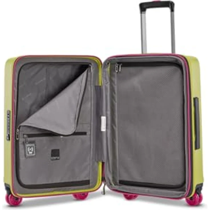 Stratic Buzz, 4 Rollen Kabinentrolley S 54 cm, 100% Polycarbonat, grün – Bild 6