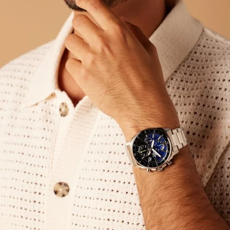Casio Herren Armbanduhr Edifice EFV 600D 2AVUEF Chronograph – Bild 5