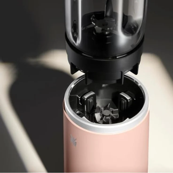 WMF Mix & Go Touch, Tragbarer Smoothie Maker aus recyceltem Kunststoff mit Trinkflasche und auslaufsicherem Deckel – Bild 7