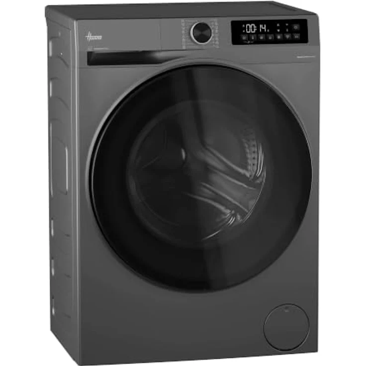 Hoover HBRQ610BCL8G-S Waschmaschine 10kg, Dampffunktion, hOn App, grau, 1600 U/min, A Energieeffizienzklasse – Bild 1