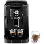 De'Longhi Magnifica S ECAM11.112.B, Kaffeevollautomat mit Milchaufschäumdüse für Cappuccino, mit Espresso Direktwahltasten und Drehregler, 2-Tassen-Funktion, Schwarz