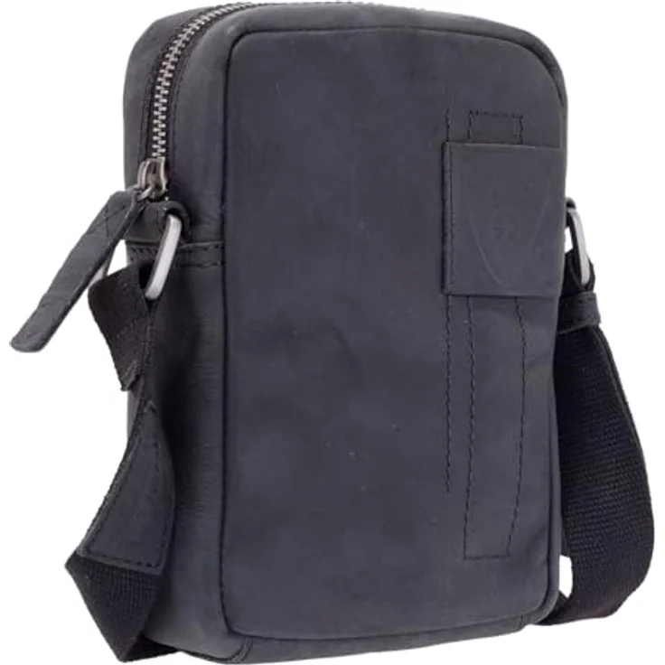 Strellson - Umhängetasche Herren, Schultertasche in Schwarz, Crossbodybag mit Reißverschluss - Richmond Clint Shoulderbag – Bild 2