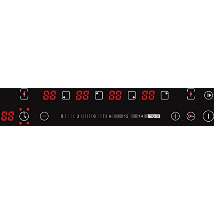K&H 4 Zonen FLEX Induktionskochfeld 59cm Autark Eingebaut IN-6804FLX, Leistungsstarkes Kochfeld mit Sensor Touch-Control-Steuerung, Magnetisches Kochgeschirr geeignet, Einzigartiges Design, Qualität & Reparatur, Schwarz – Bild 3