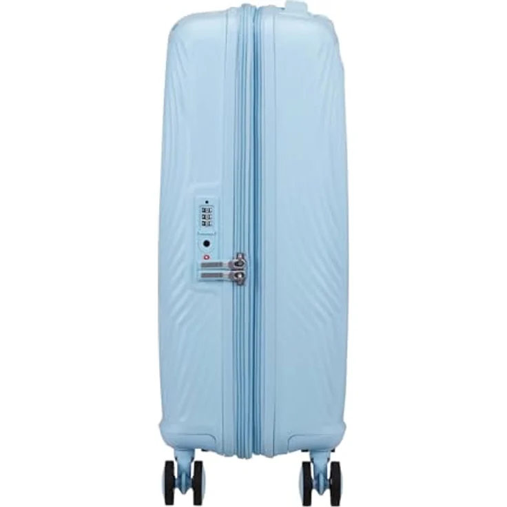 American Tourister Mickey Magic Handgepäck Koffer 55 x 40 x 20/23 cm, Hartschalen Kabinentrolley mit 37/44 L, leichtgängige Rollen, Pastellblau (Mickey Pastel Blue) – Bild 4