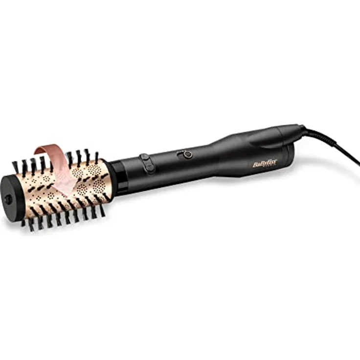 BaByliss AS970E Big Hair Lustre, Ionen-Technologie, 650 Watt Leistung, 2 Temperaturstufen, 2 Gebläsestufen, gold – Bild 2