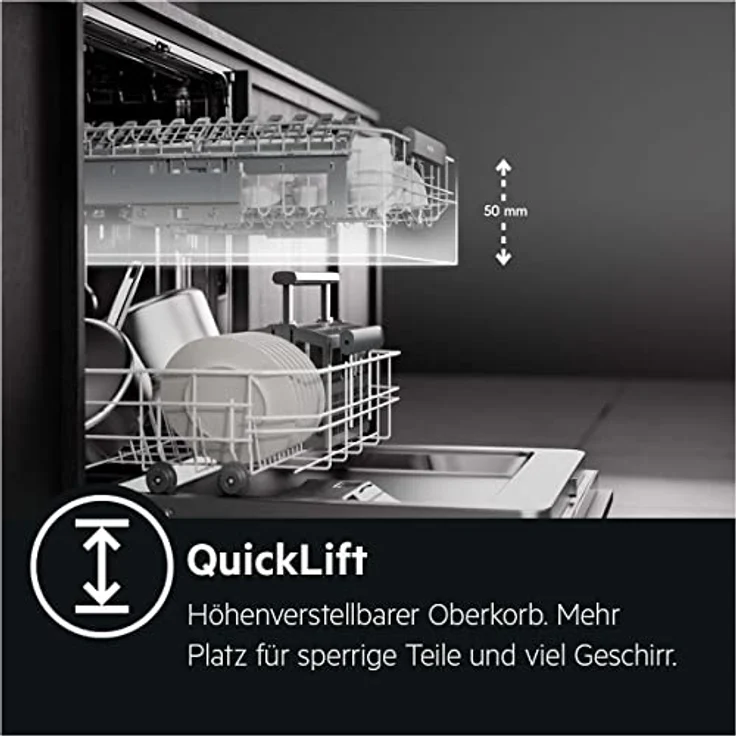 AEG FSE7470AP, Geschirrspüler, C, Geräuschemissionsklasse B, Geräuschemissionen 42 Dezibel – Bild 13