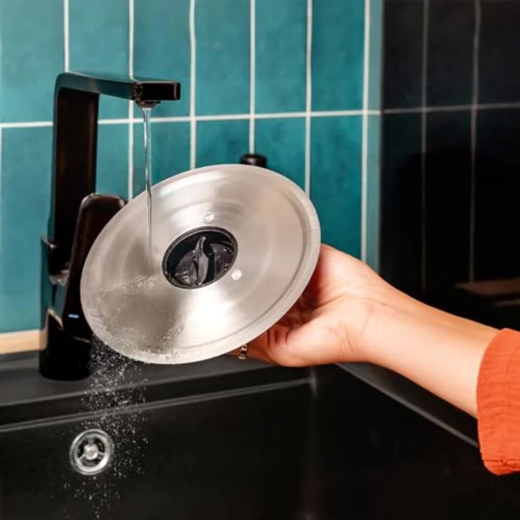 Cecotec Aufschnittmaschine Rock’nCut Shuriken, 150 W, abnehmbare 17 cm Scheibe, stufenlose Schnittstärke bis 15 mm, klappbar, Kunststoffgehäuse, Edelstahl – Bild 5