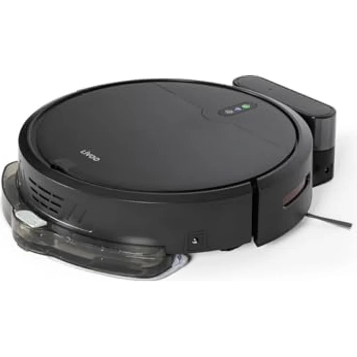 Livoo DOH145 WASH'UP Staubsaugerroboter, programmierbar über WiFi, 1000 Pa Saugleistung, 70 Min Akkulaufzeit, Kunststoff – Bild 2