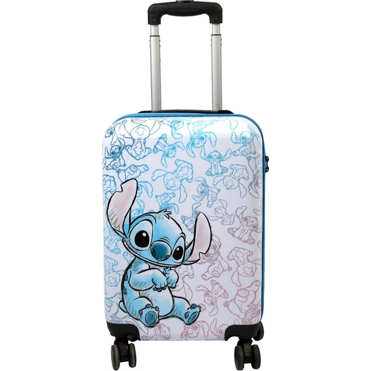 UNDERCOVER Kinderkoffer Stitch, 59 cm, 4 Rollen, mit TSA-Zahlenschloss, Polycarbonate Trolley in blau – Bild 1