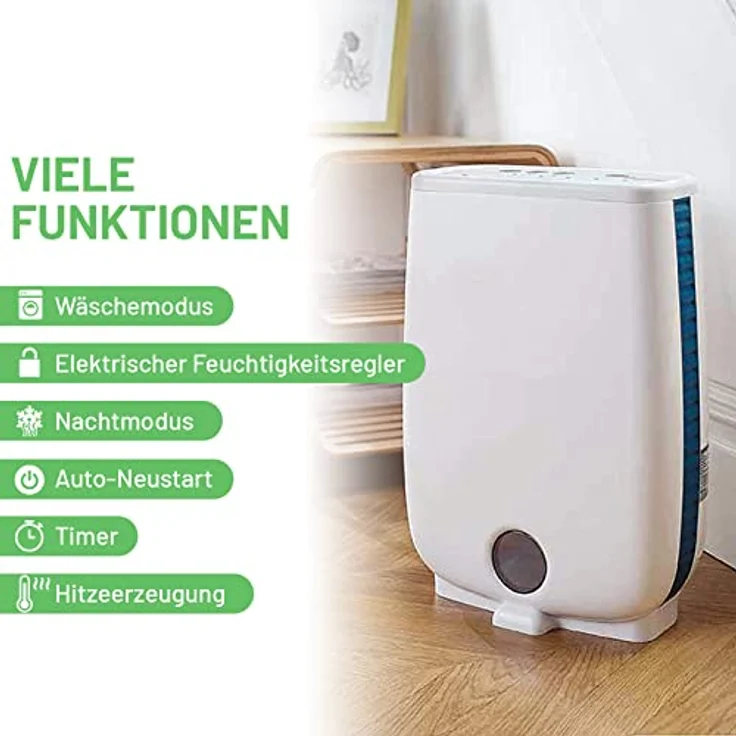 Meaco DD8L Luftentfeuchter, 660 W, 240 V, Weiß, 8L – Bild 6