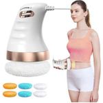 DTC GmbH Massagegerät Anti-Cellulite-Massagegerät, 3D-Rotation und 6 abnehmbare Massagekissen
