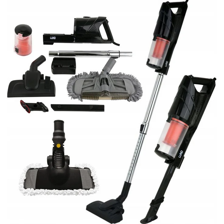 Lund Handstaubsauger 800W, Beutellos mit HEPA-Filter, 1 Liter, kompakt und vielseitig