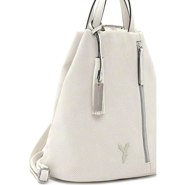 Suri Frey SFY Romy City Rucksack, 33 cm, beige, 100% Polyester, 30 cm x 18 cm x 33 cm – Bild 8