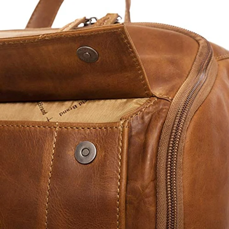 The Chesterfield Brand Rich Business-Rucksack, Leder 45 cm mit Laptopfach, braun, 100% Leder, 32 cm x 15 cm x 45 cm – Bild 7
